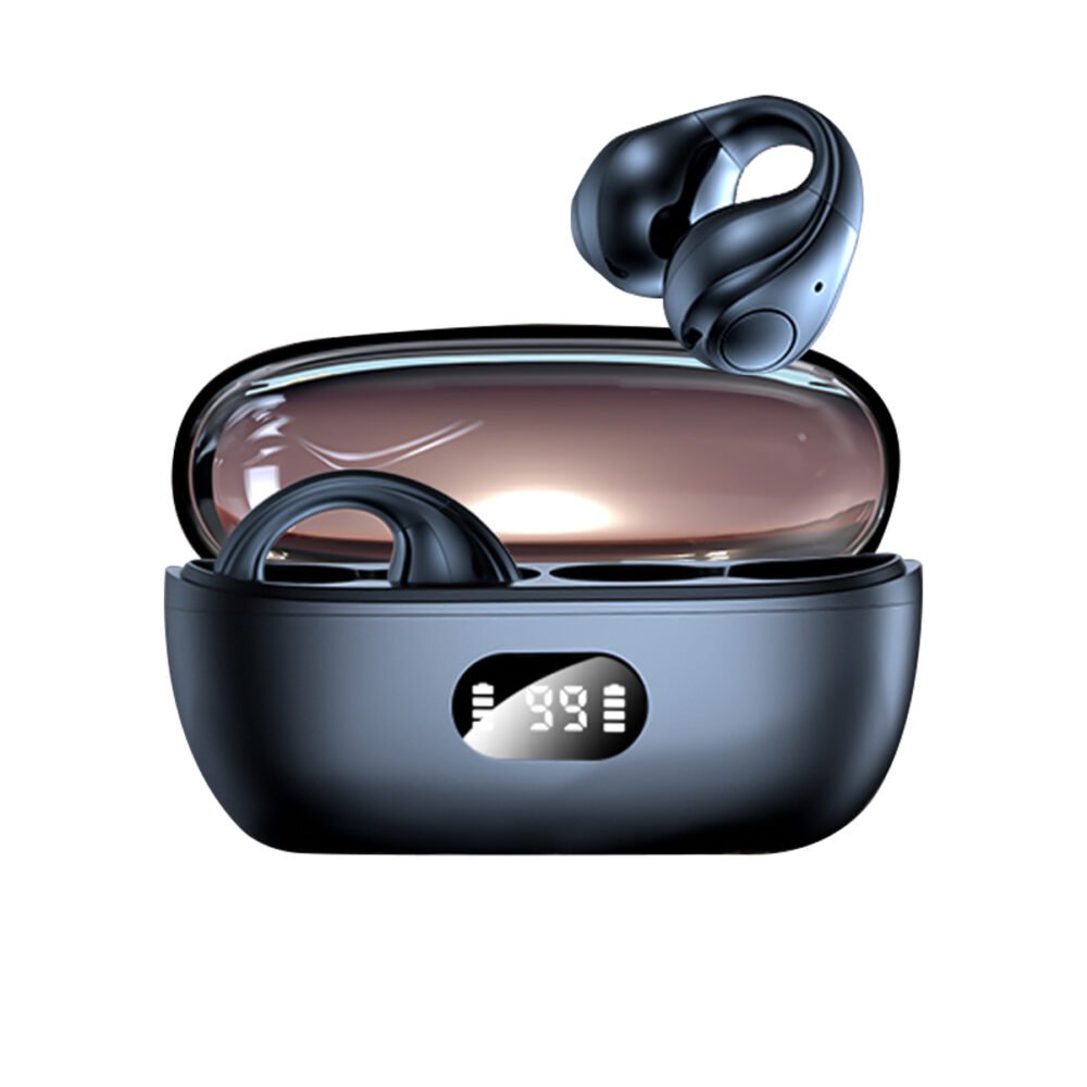 Clip-on Long Battery Life Bone Conduction Wireless Bluetooth Headphones - Image 3