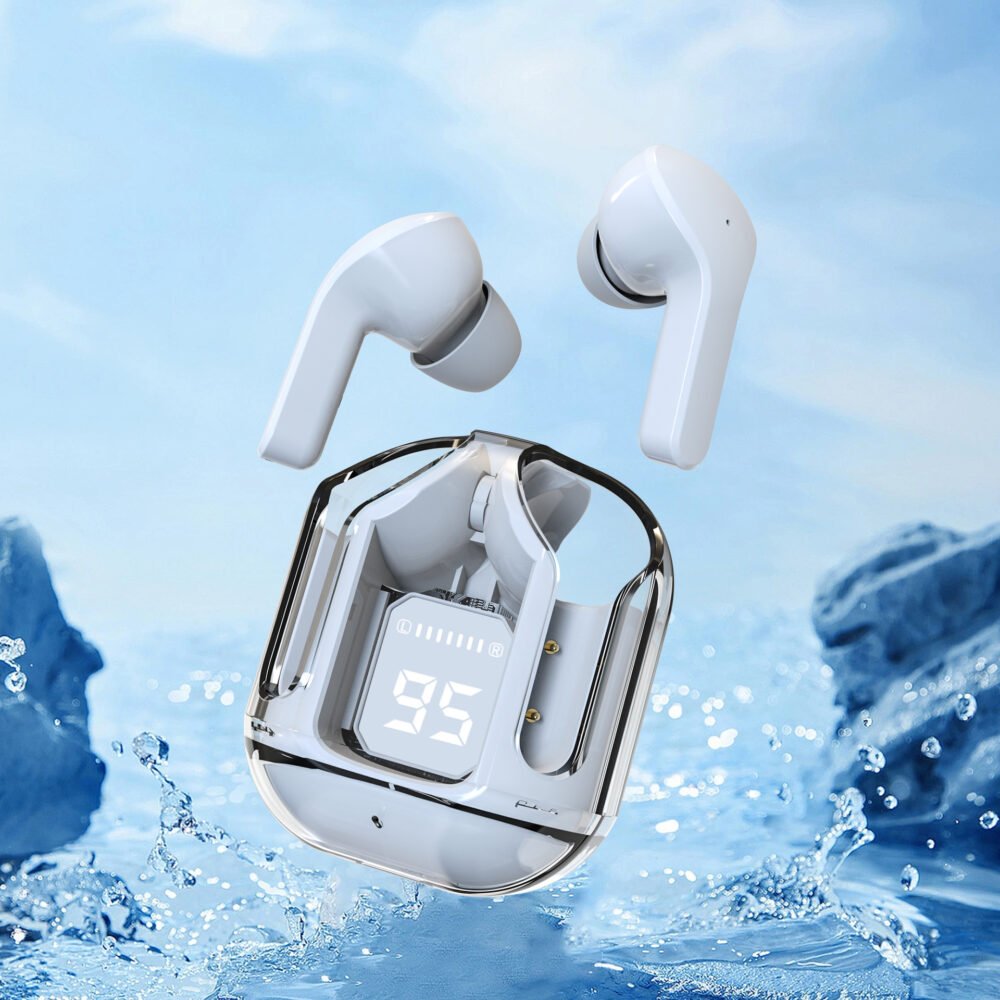 Transparent Case In-Ear Bluetooth Earphones - Image 2