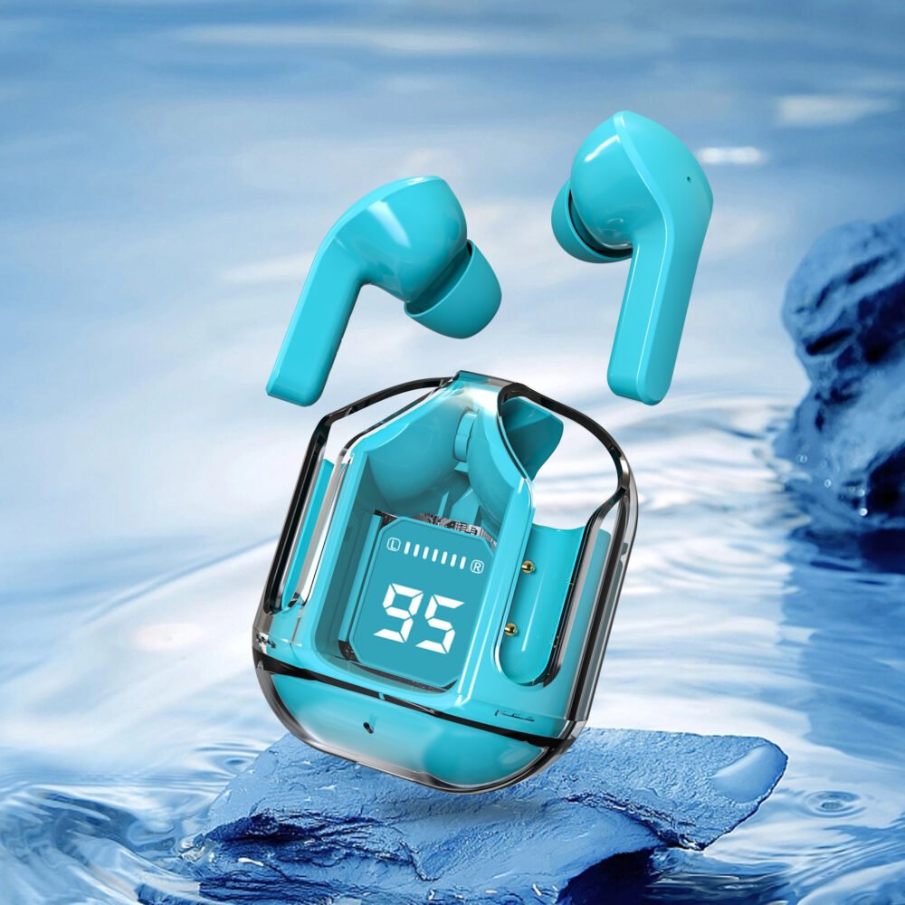 Transparent Case In-Ear Bluetooth Earphones - Image 4