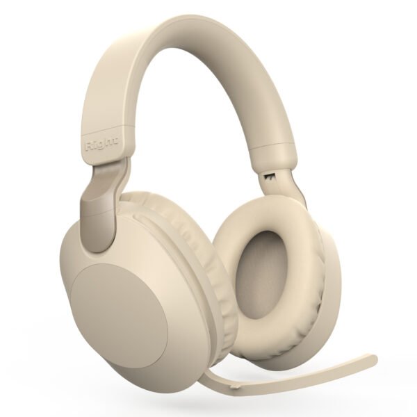 Wireless Over-Ear Headset with Microphone for Call Centers